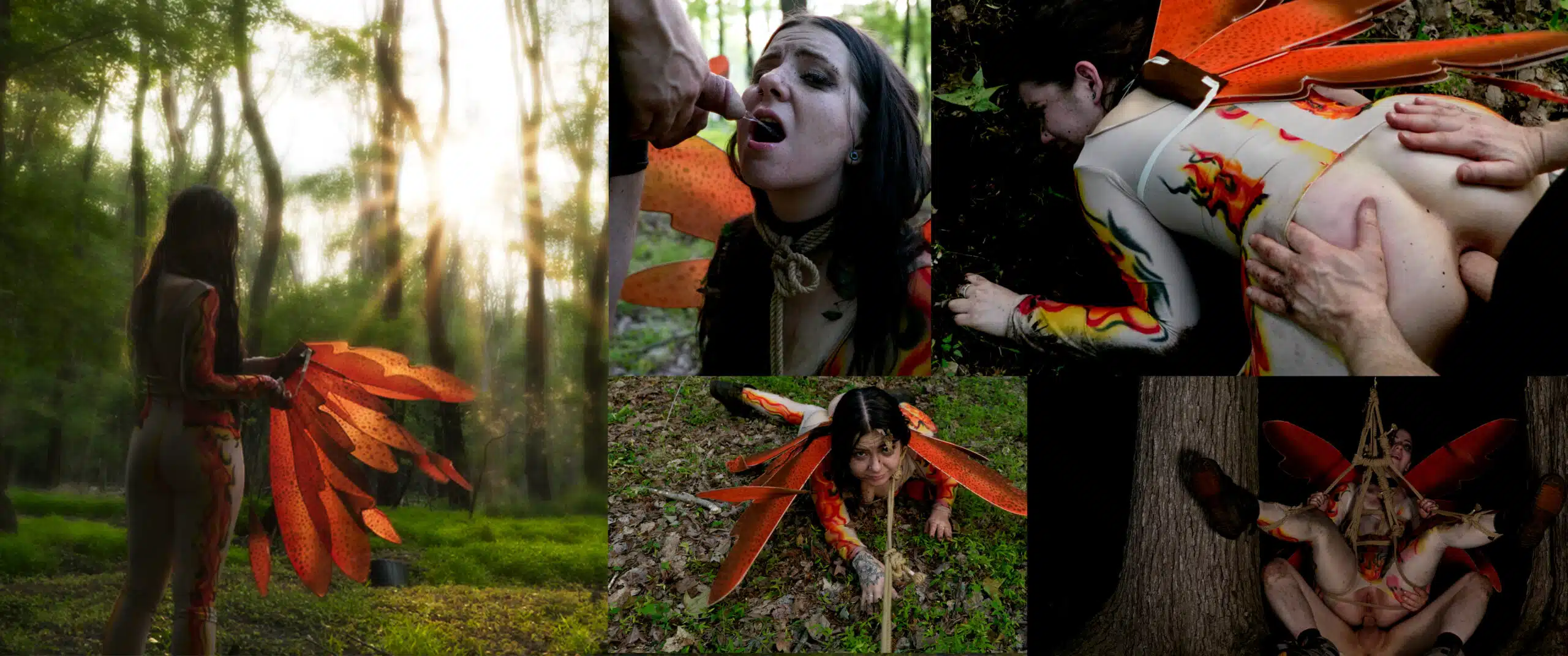 FILM BDSM : JUSTE UN PETIT INSECTE ANAL DANS L’HERBE